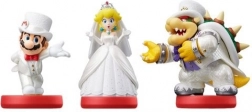 amiibo-figurer Super Mario – bryllupssæt Mario, Peach og Bowser (3 stk)
