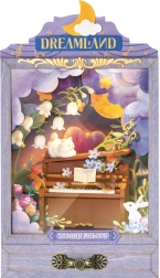 RoboTime miniature diorama Aftenkoncert