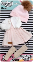 Tøj til dukken PENELOPE 34 cm – sæt med 5 dele