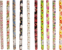 Gavepapir med blomstermotiv 0,7 × 2 m