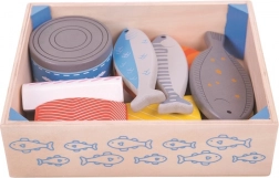 Træskaldyr i kasse Bigjigs Toys