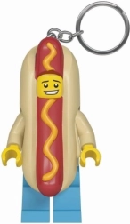 Lego Iconic lysende nøglering Hot Dog