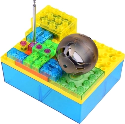 Uddannelsesmæssigt byggesæt radio for små elektronikentusiaster