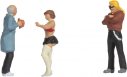 Noch Funny-Scenes Natteliv – figurer til modeljernbane H0