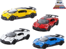 Metalmodel af bilen Bugatti Divo med pullback fra Kinsmart