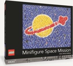 Puslespil LEGO minifigur – rummission 1000 brikker fra Chronicle Books