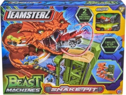 Teamsterz Slangebane med Piratgarage og 2 Biler