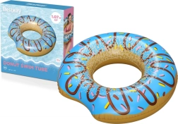 Oppustelig donut-badering 107 cm BESTWAY – Blå