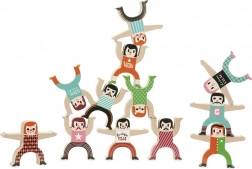 Vilac træbalancerende akrobatfigurer