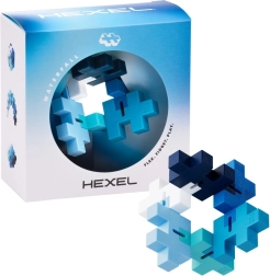 Plus-Plus Hexel Waterfall antistress fidget af BIG-brikker