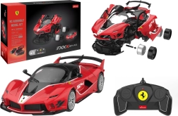 Rastar byggesæt 1:18 Ferrari FXXK EVO rød 88 dele