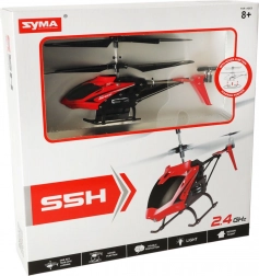 RC-helikopter SYMA S5H 2,4 GHz RTF – Rød