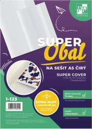 Gennemsigtigt omslag til A5-hæfte