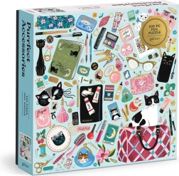 Firkantet puslespil Katteaccessories 500 brikker