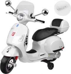Elektrisk børnescooter Vespa GTS Super med akkumulator – hvid