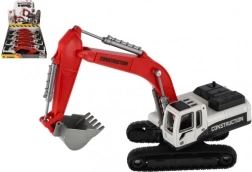 Byggelegetøj gravemaskine på bælter plast/metal