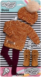 Guca Penelope tøj til dukke 34 cm med snøresko