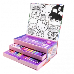 Hello Kitty kreativ boks med kreative materialer