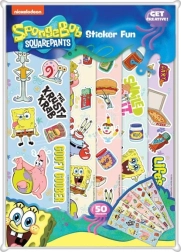 Klistermærker SPONGEBOB – sæt med 5 ark