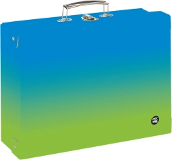 Kuffert A4 OXY Ombre Blå-grøn