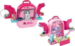 Hospitalsæt til kæledyr i en rygsæk til katte