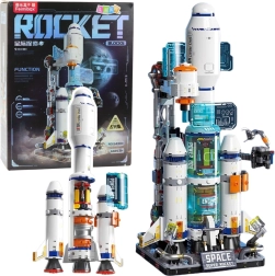 Byggesæt rumraket og rumstation, 815 dele