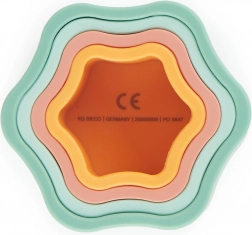 silikone stabelblomst tropical vibe fra bieco