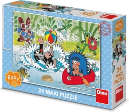 Puzzle DINO Muldvarpen i vandet 24 maxi brikker