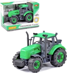 Traktor med svinghjul Polesie Progress grøn