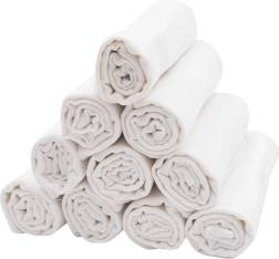 Bomuldsbleer NEW BABY 60 × 80 cm, 10 stk.