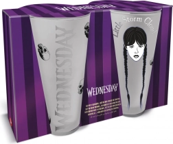 Sæt af store glas Wednesday