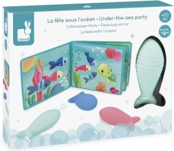 Blød badebog med fisk – Undervandsverden