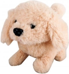 Batteridrevet beige hundehvalp