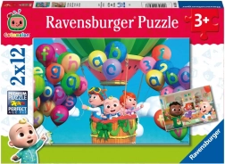Ravensburger puslespil Cocomelon 2×12 brikker