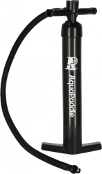 Manuel dobbeltvirkende pumpe med manometer til SUP, både og bassiner AQUA PADDLE