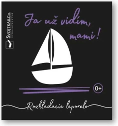 Jeg kan allerede se, mor! kontrast-leporello til tumlinger 15 × 15 cm, 12 sider