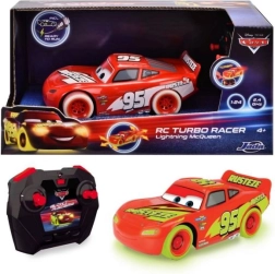 RC bil Lynet McQueen Turbo Glow Racers med fjernstyring 1:24