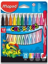 tuscher Maped Color'Peps Jungle 12 stk.