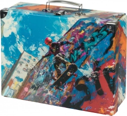 Baagl sammenklappelig skolekuffert Skatepark