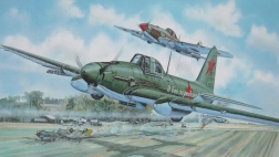Model Iljusjin IL 2 i skala 1:72