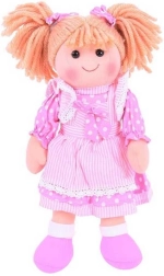 Stofdukke ANNA 34 cm