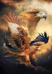 Puslespil Ørn 1000 brikker