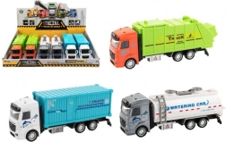 Lastbil med tilbagespænding