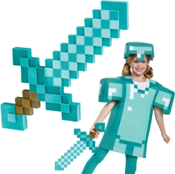 Minecraft diamant-sværd 51 cm – børnenes karnevals- og cosplay-tilbehør