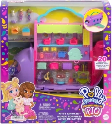 Polly Pocket Katteeventyr Flyvemaskine