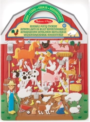 Udbulende flerklæbende klistermærker - Bondegård