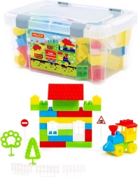 Byggesæt i kuffert 71 dele