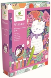 Artissimo - Glimmer-sandkunst Katte