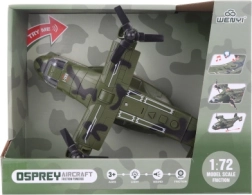 Militærfly med batteri med lys og lyde