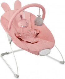 vibrerende babyliggestol med melodier MoMi Glossy pink